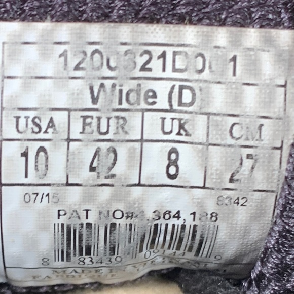 Brooks Addiction Walker Black Wide Width Sneaker - Picture 9 of 9